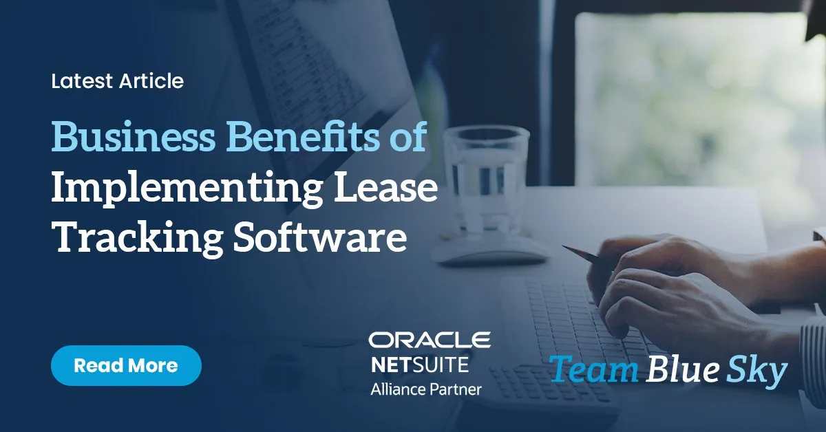 Do Away with Frustrating Spreadsheets by Implementing NetLease, a NetSuite Native Lease Tracking Software by NetGain.