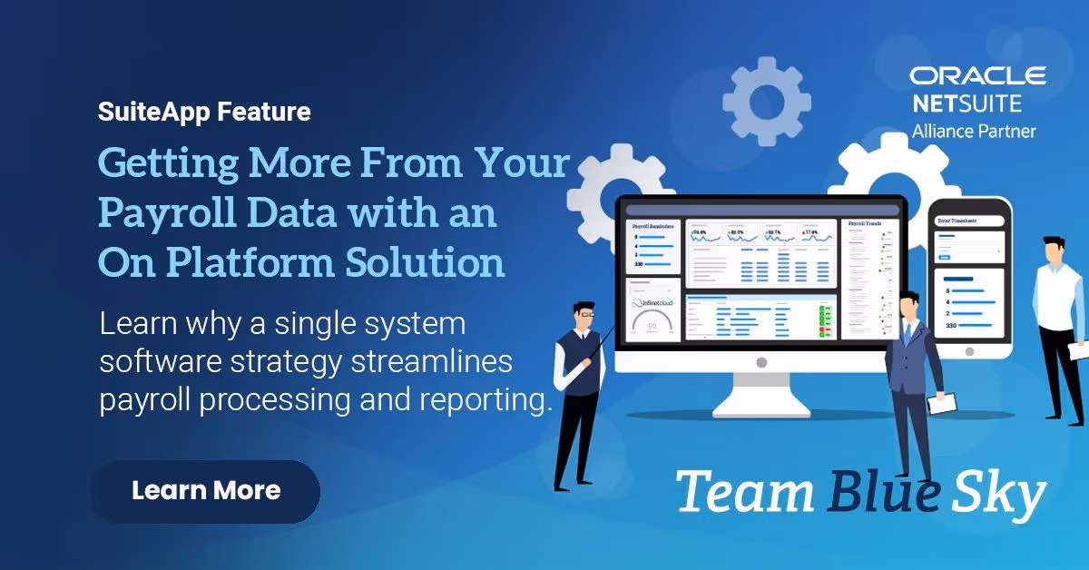 Getting More From Your Payroll Data with an On Platform Solution