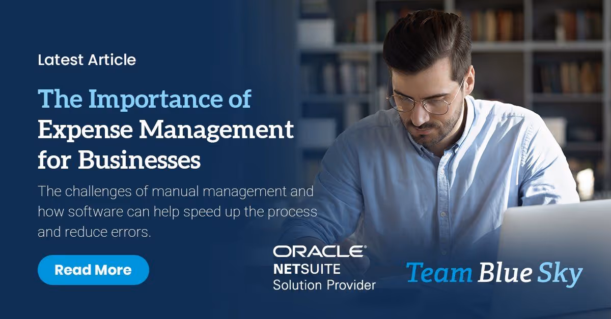 The Importance of Having Tight Expense Management Procedures