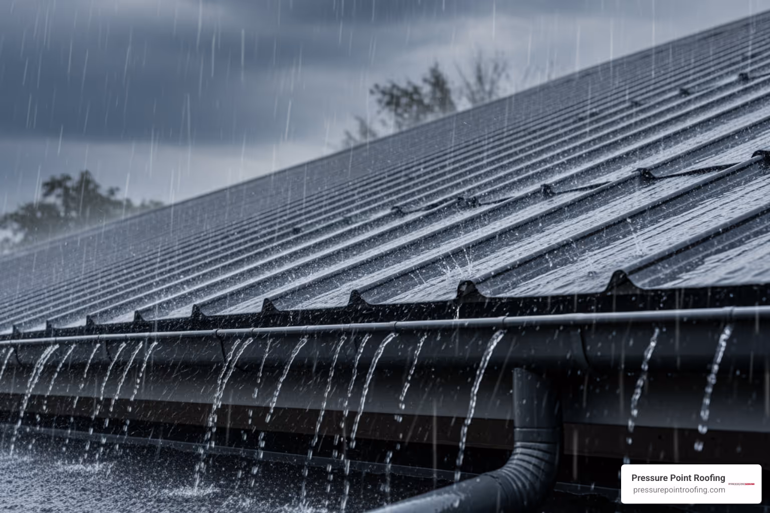 metal roof withstanding heavy rain - metal roofing in phoenix, or