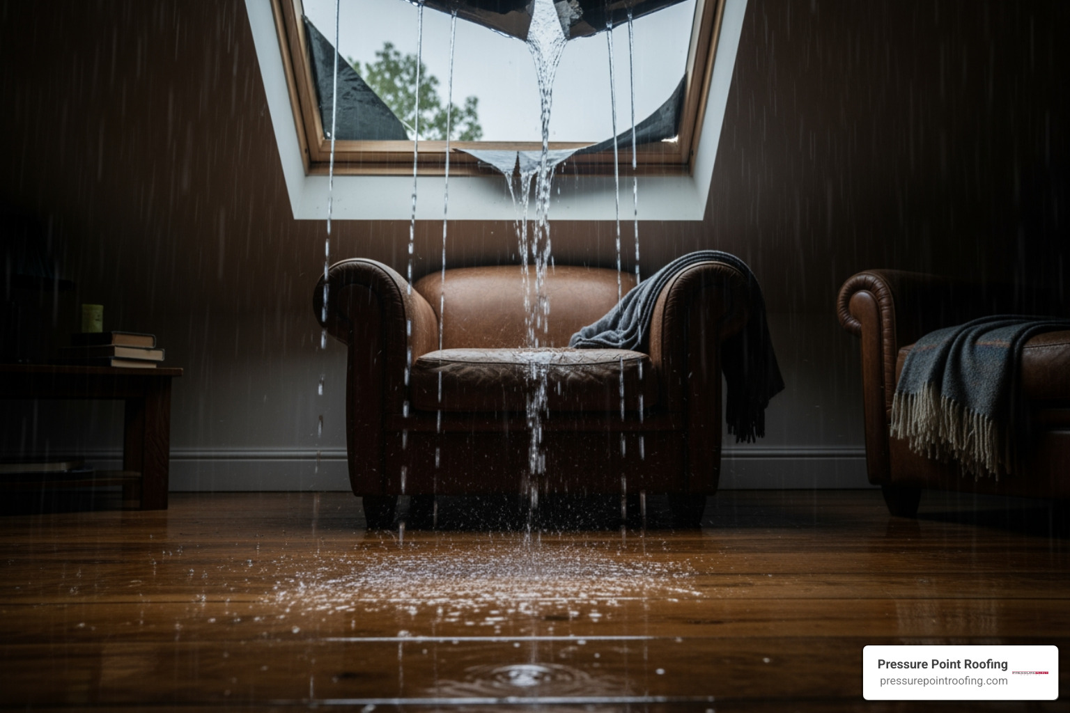 damaged skylight leaking water into home interior - emergency skylight in medford, or damaged skylight leaking water into home interior - emergency skylight in medford, or