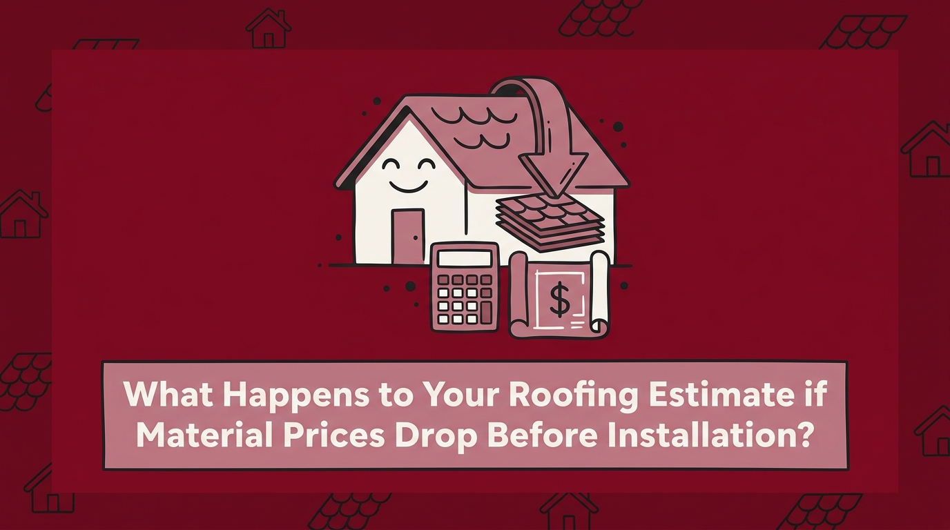 What Happens to Your Roofing Estimate if Material Prices Drop Before Installation? — featured image