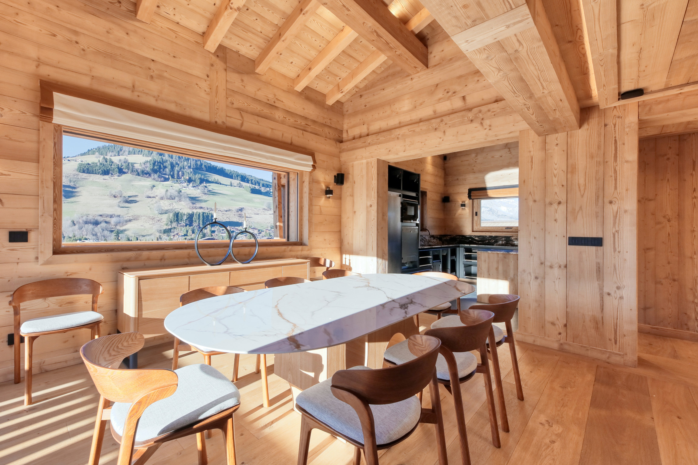 Rénovation Chalet des Vents à Megèves dans les Alpes