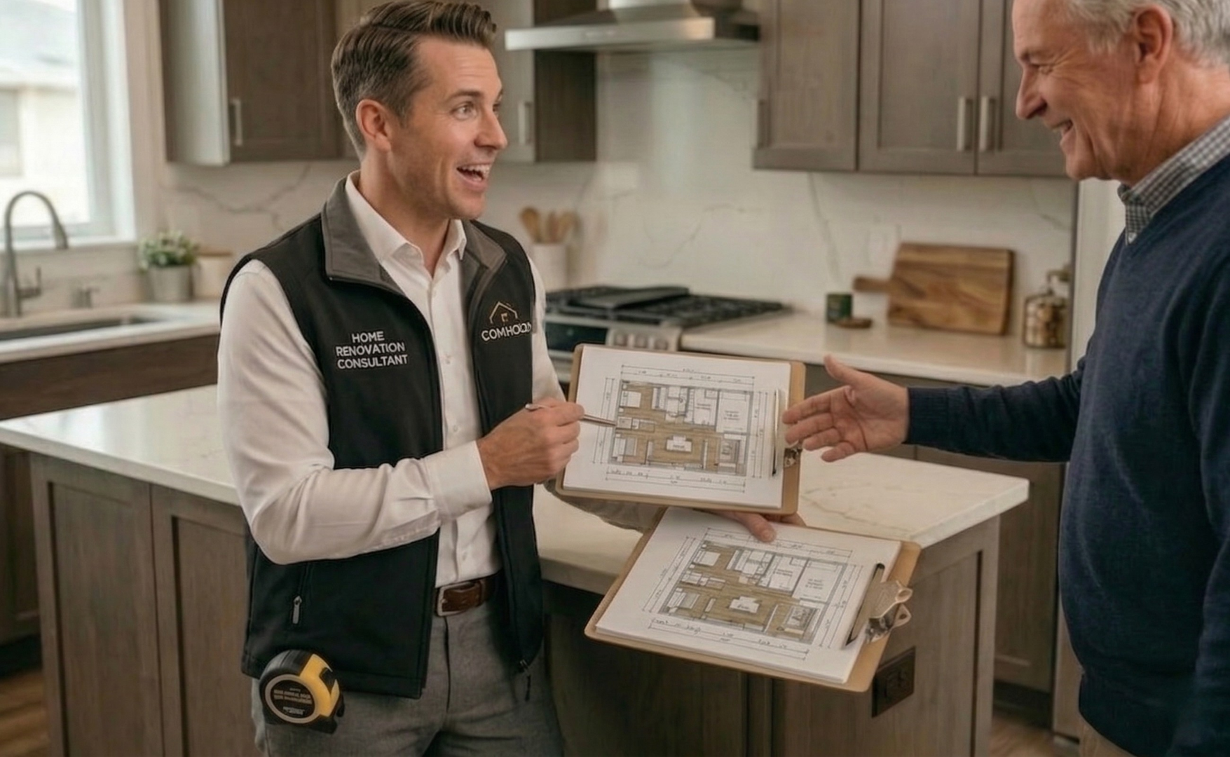 Commercial kitchen hood installation process