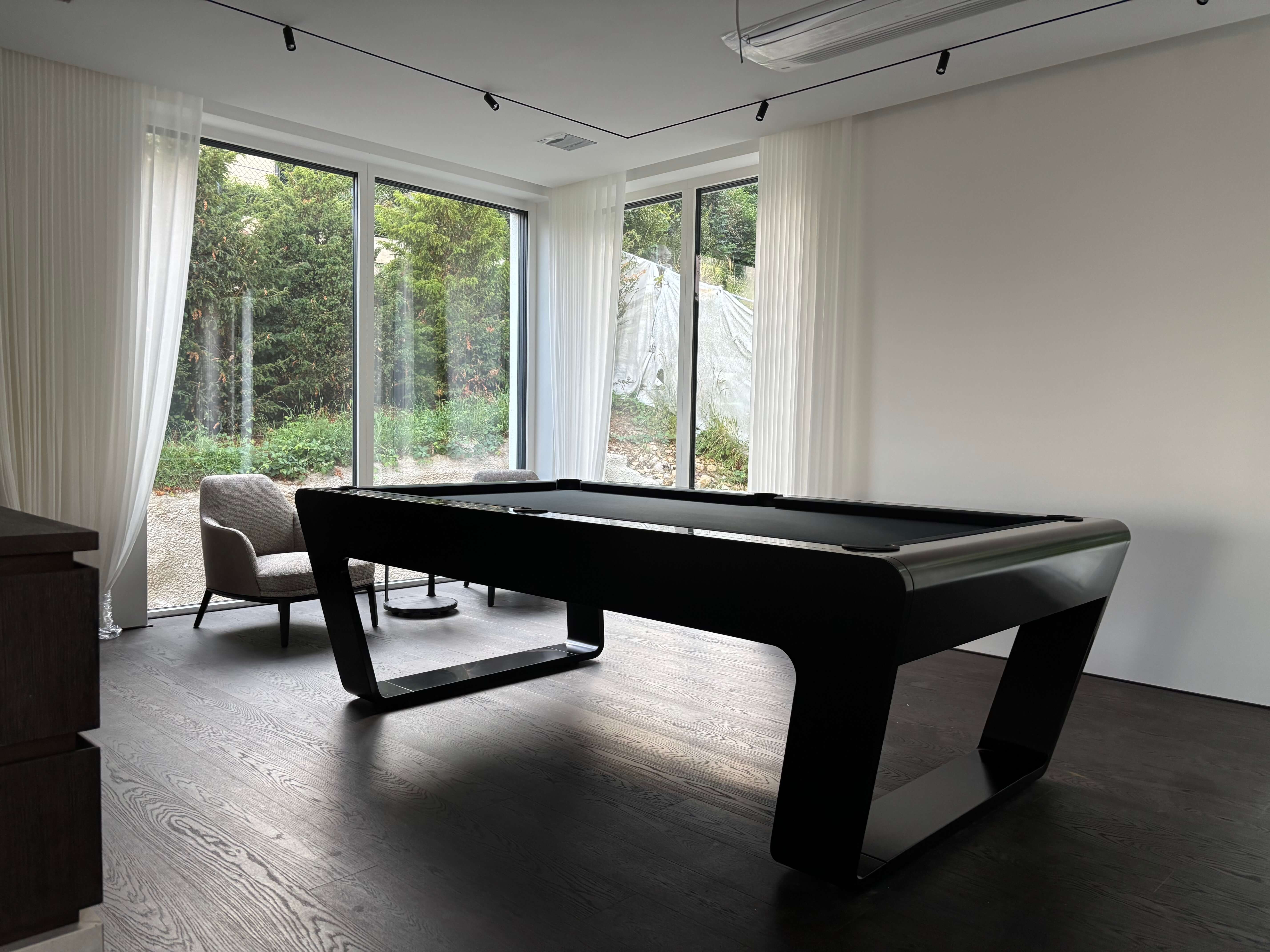 Designer Billardtisch 247 im exklusiven Design und modernem Wohnraum