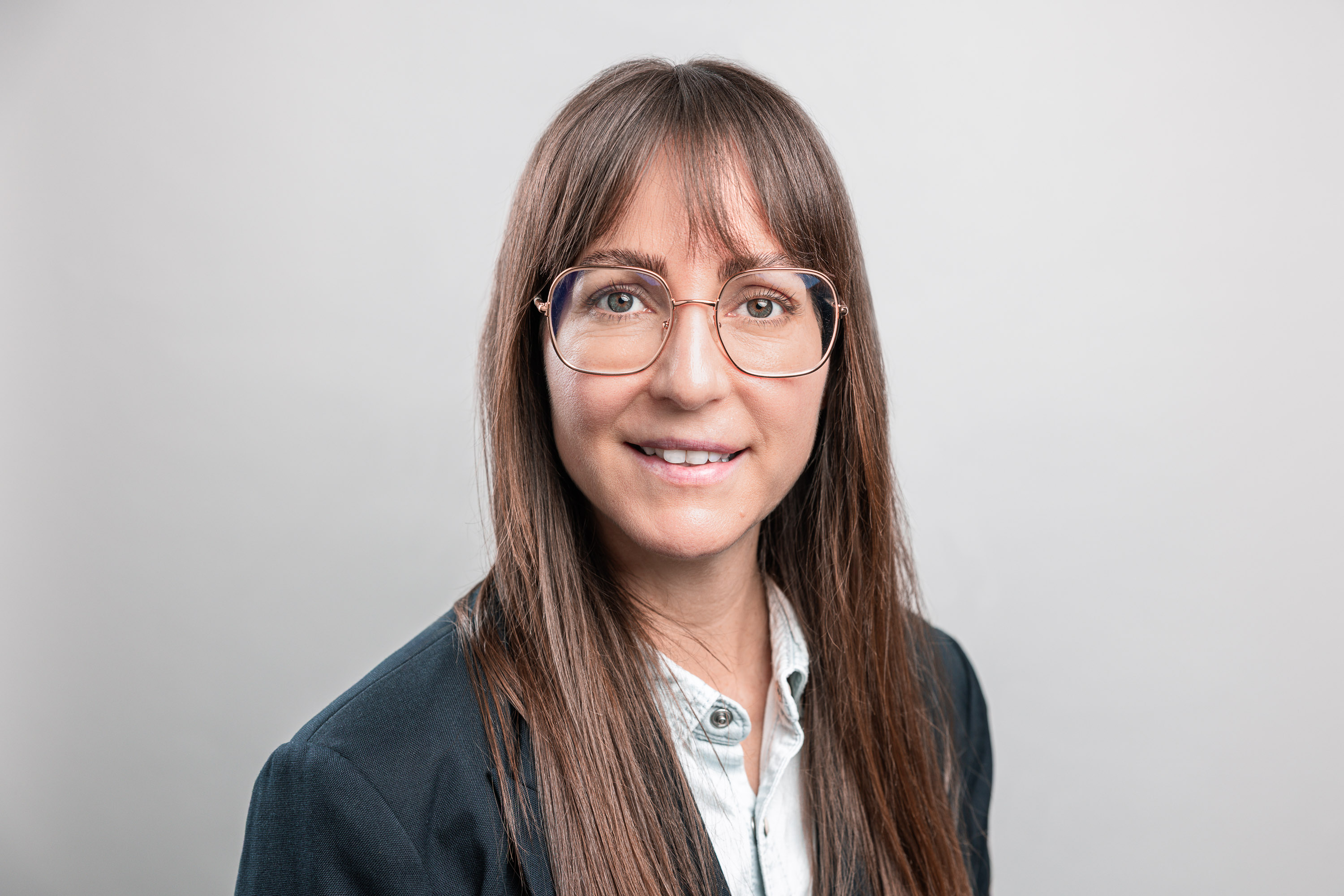 Portrait Frau mit Brille