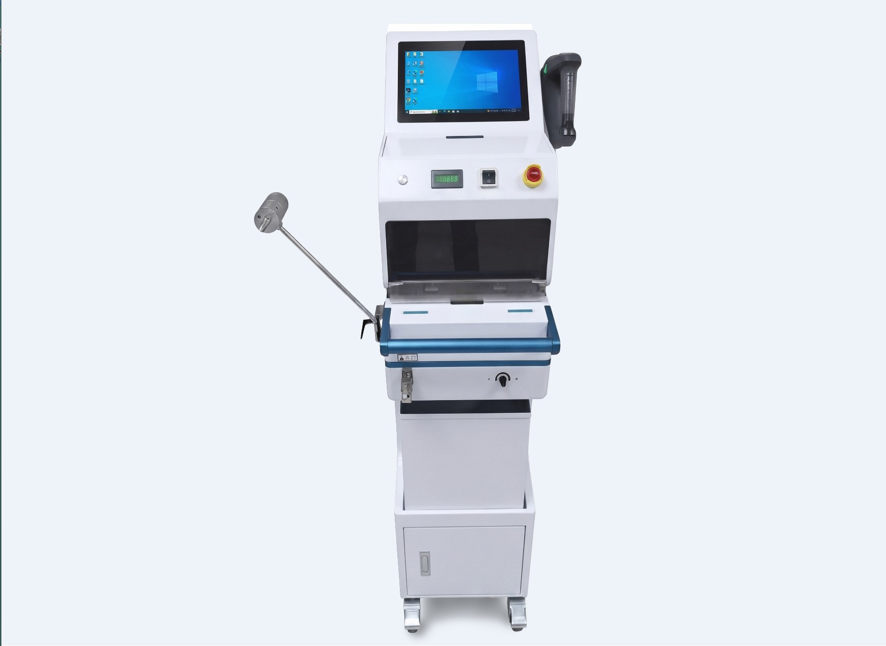 [background image] image of a futuristic laboratory setting (for a ai biotech company)