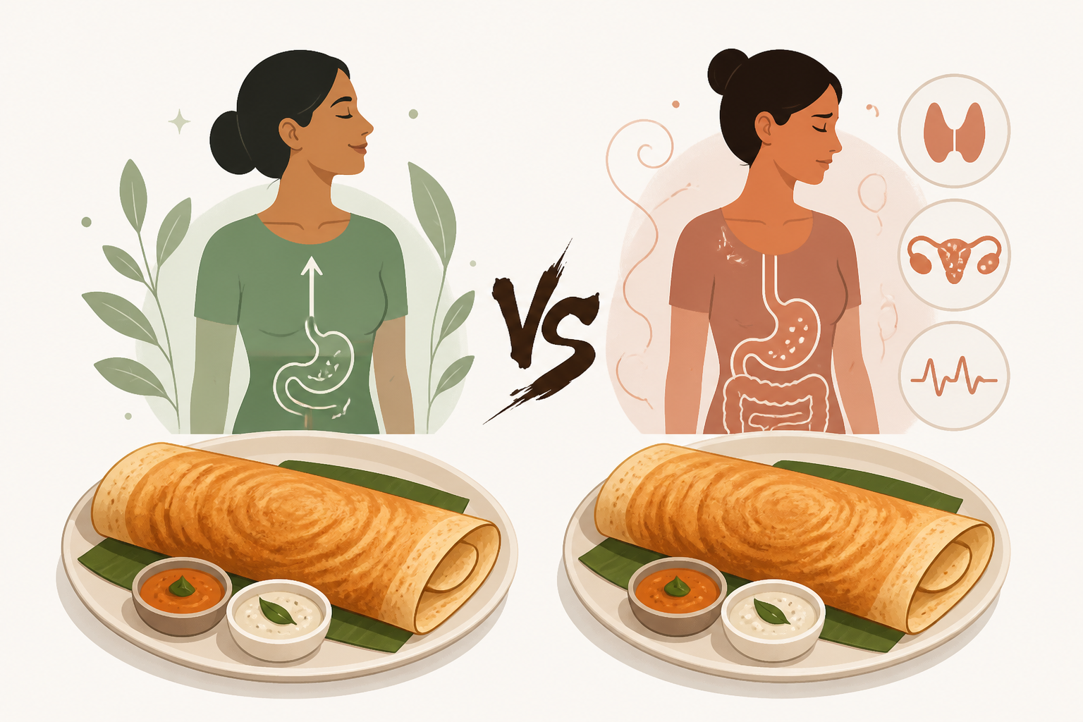 Same food, different bodies â how hormones change everything