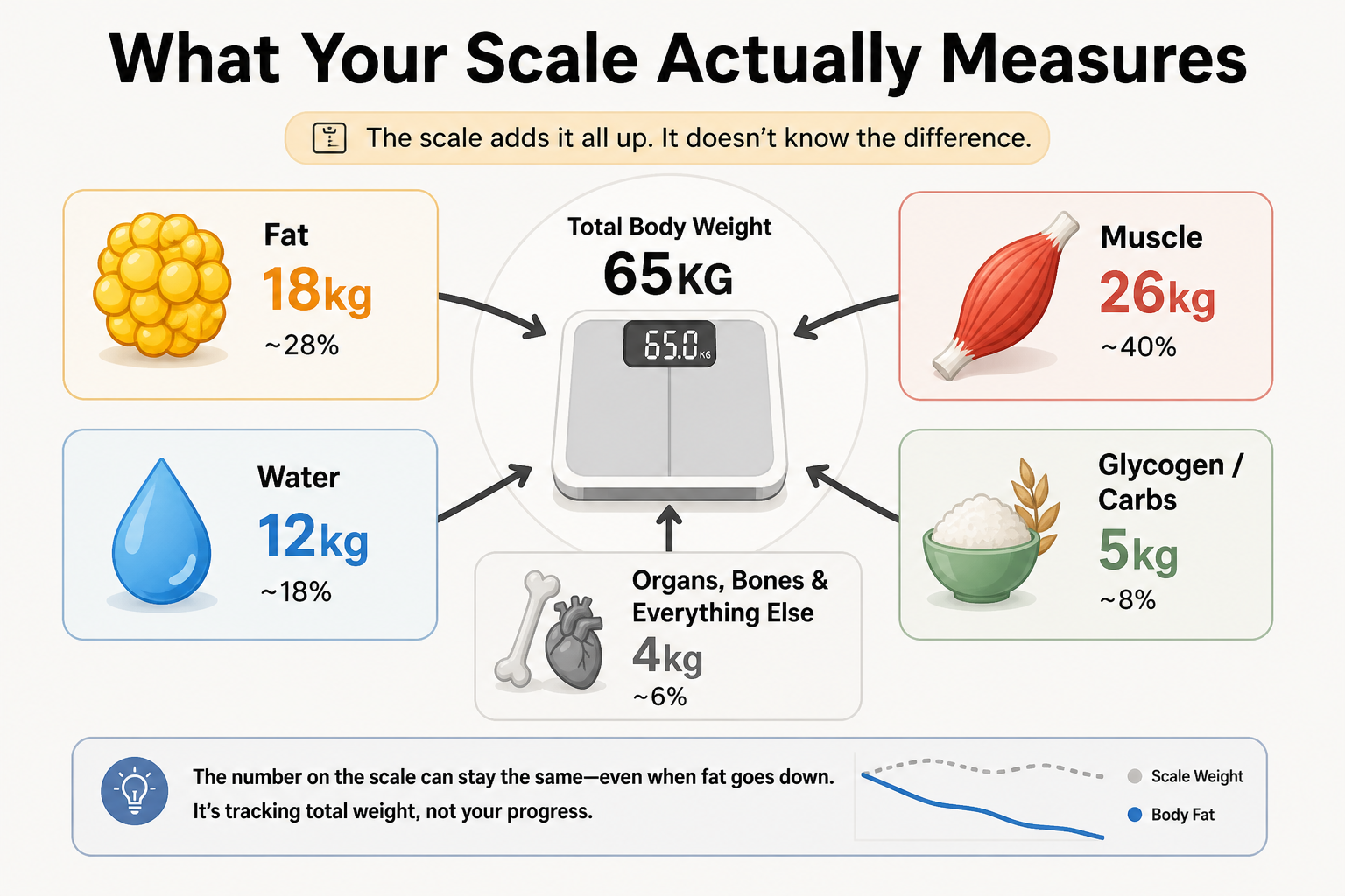 What Your Scale Actually Measures
