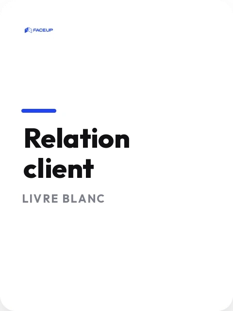 Couverture du livre blanc Relation client