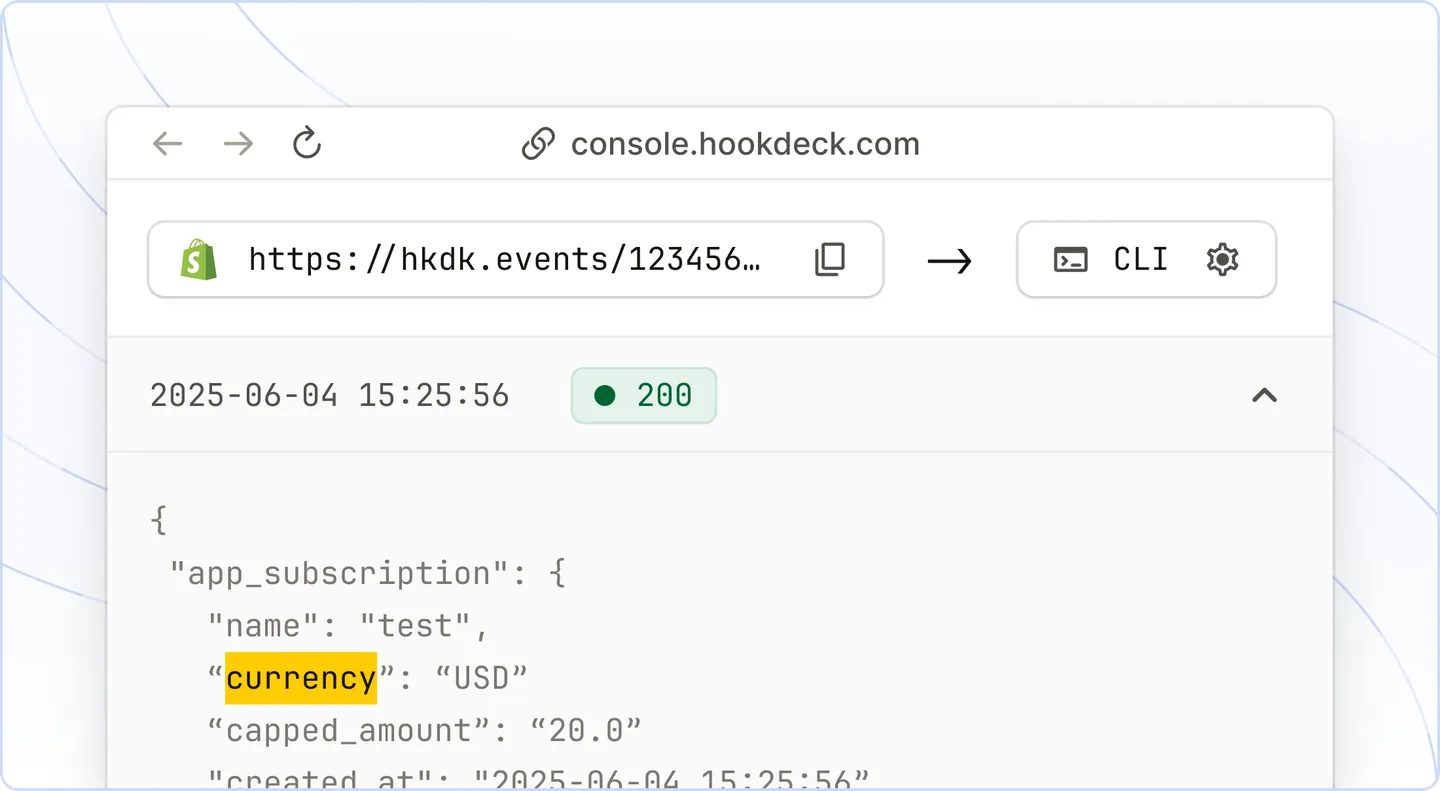 Console browser UI representation