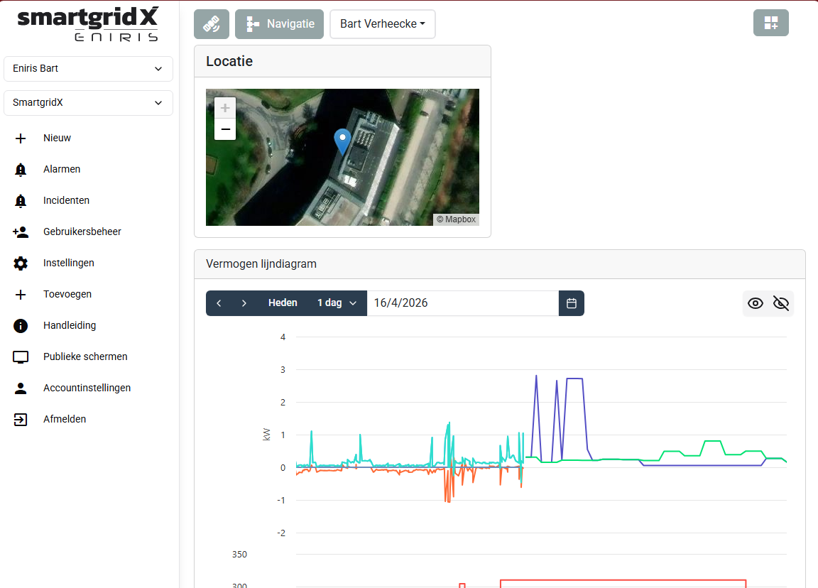 Navigation rework in SmartgridOne