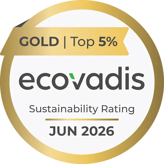 Logo ecovadis Gold Meelo