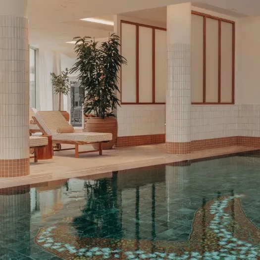 Détail de la piscine