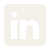 LinkedIn social media icon.