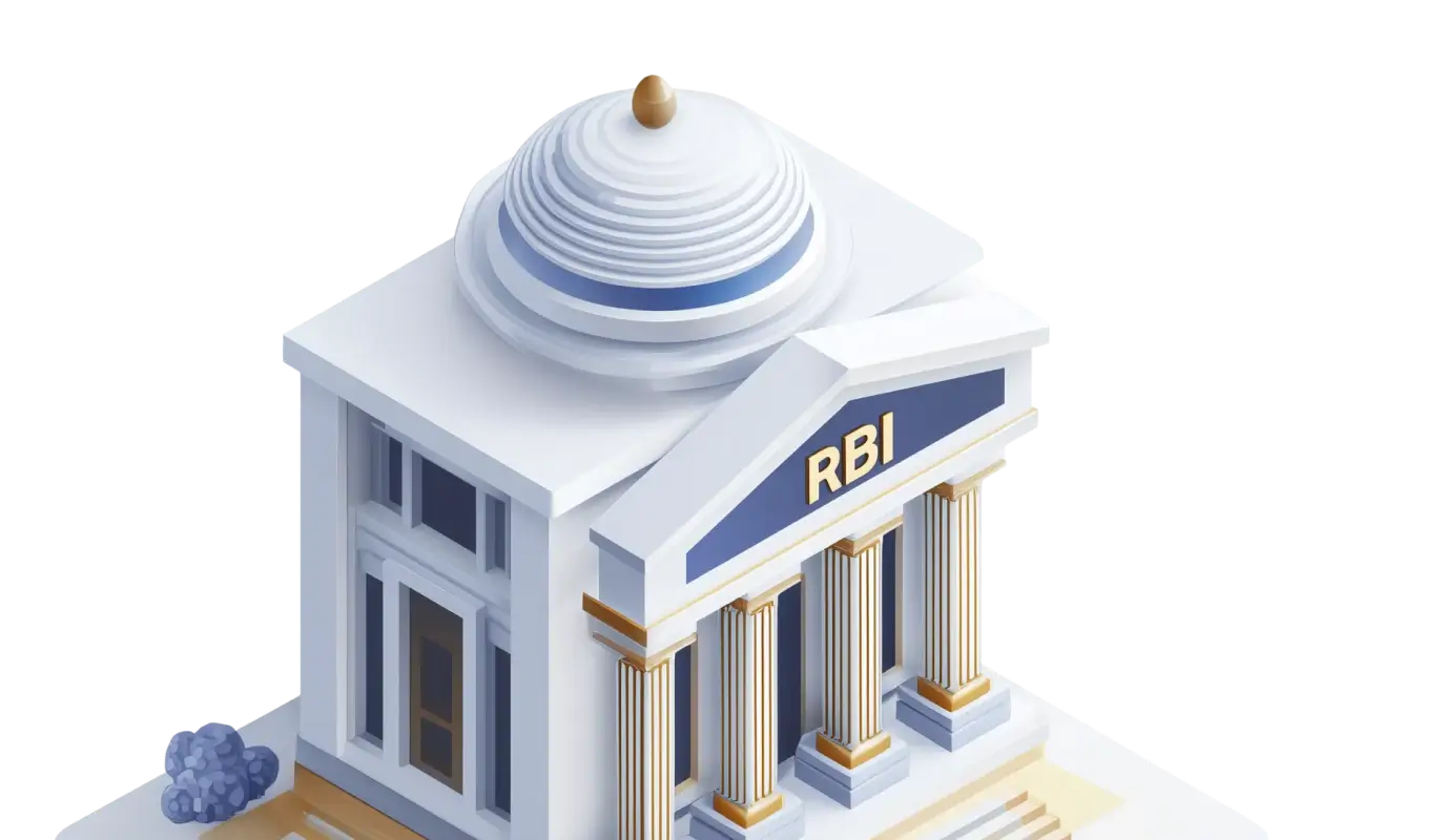 Isometric 3D model of a modern multi-story residential building with red roof tiles