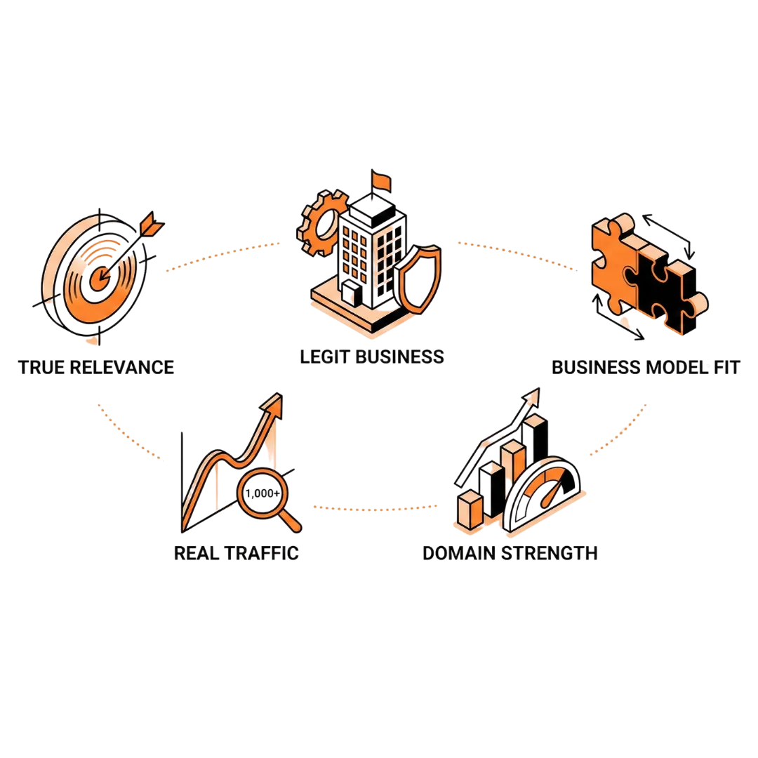 key metrics of SaaS backlinks