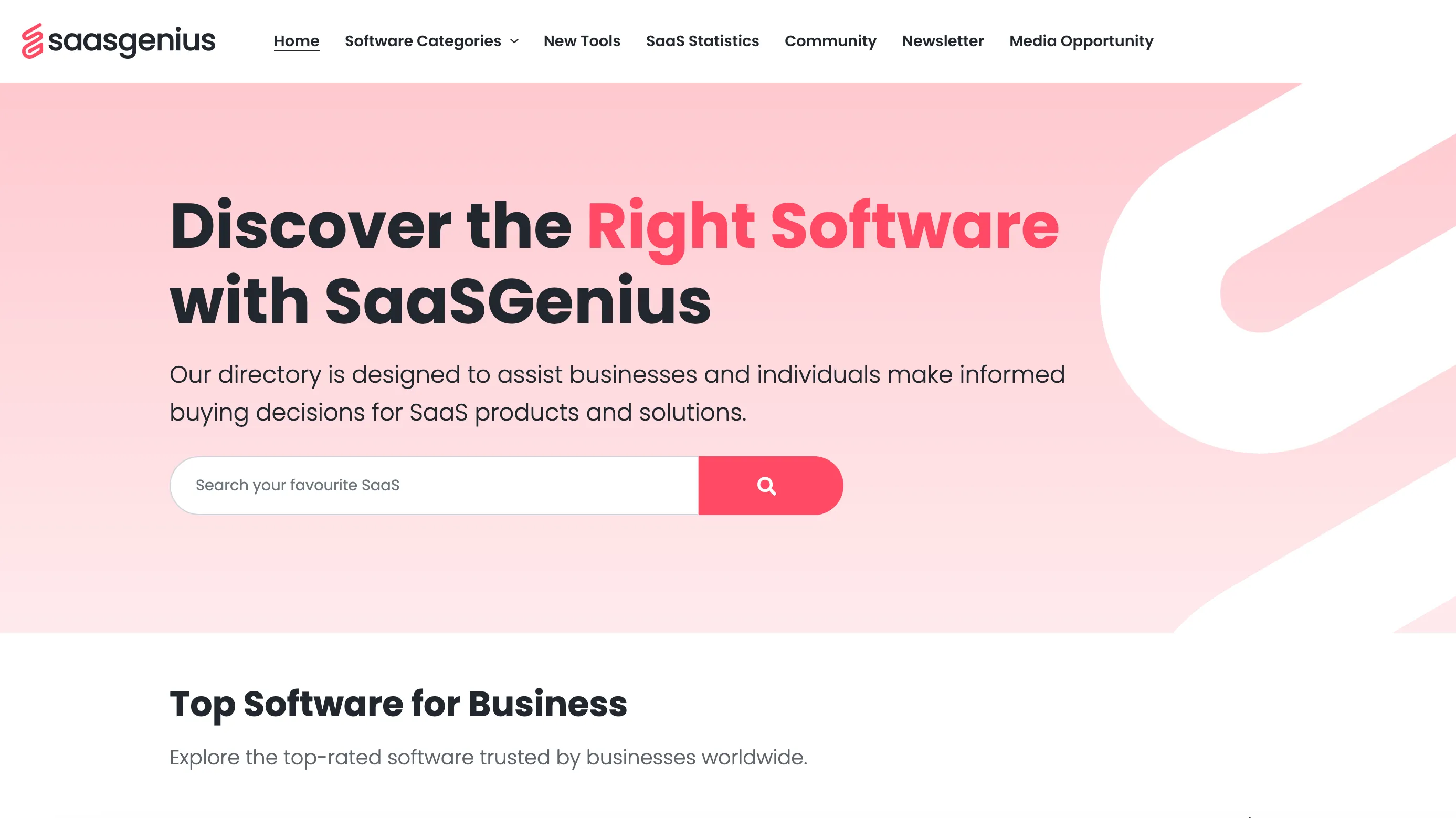 SaaS Genius screenshot