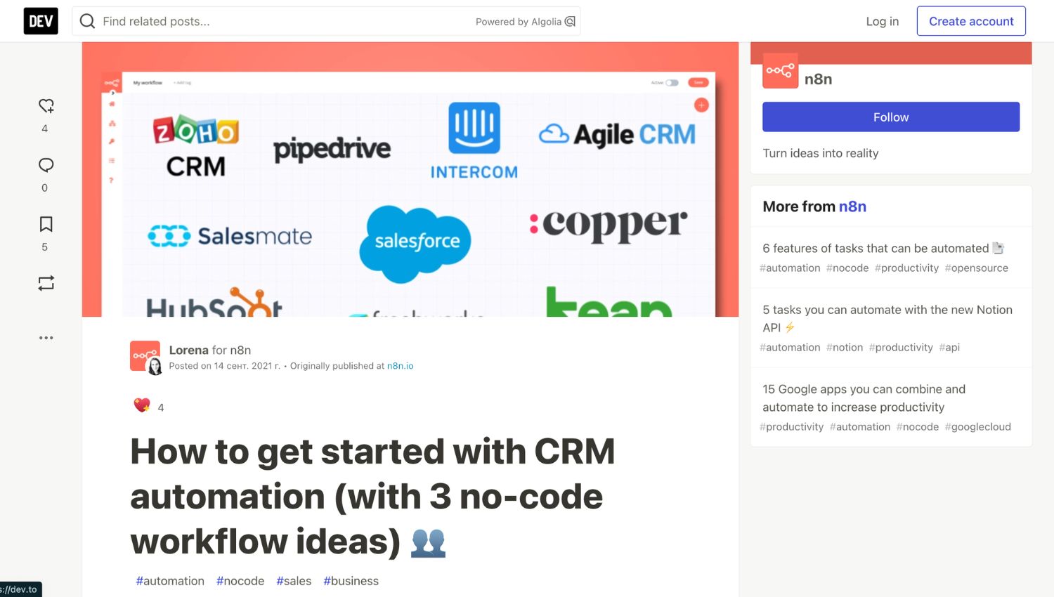 ChartMogul article screenshot