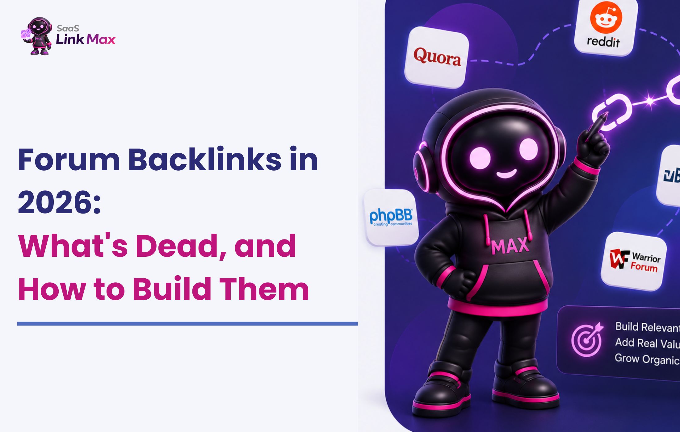 Forum Backlinks for SaaS
