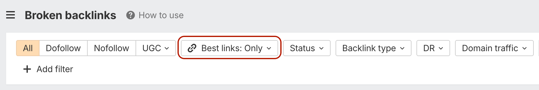 How to Find Broken Backlinks in Ahrefs