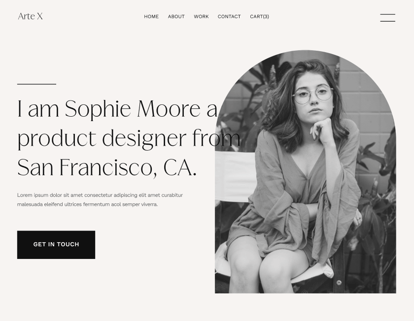 Home - Arte X Webflow Template