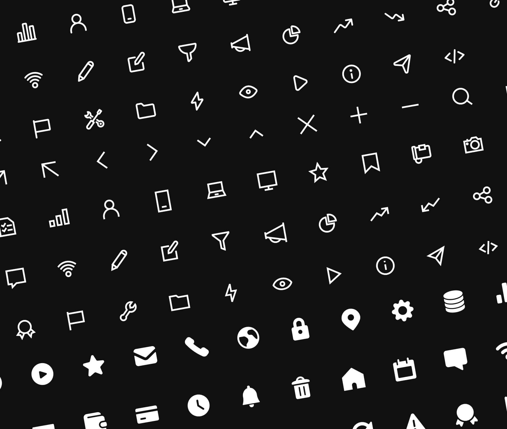 Custom Icons - Arte X Webflow Template