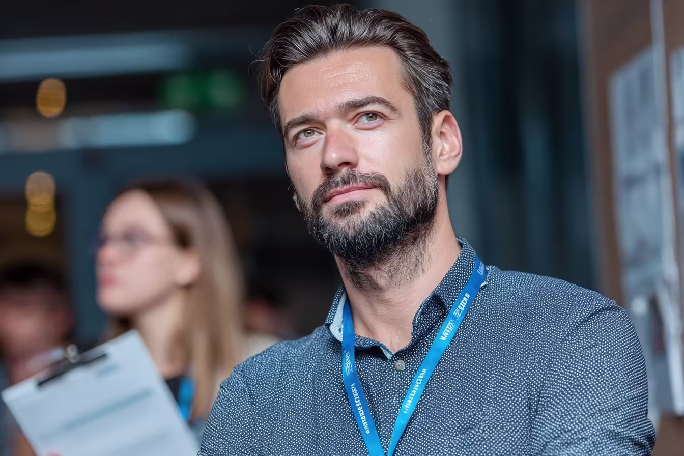 Diverse professionals in afternoon security awareness training