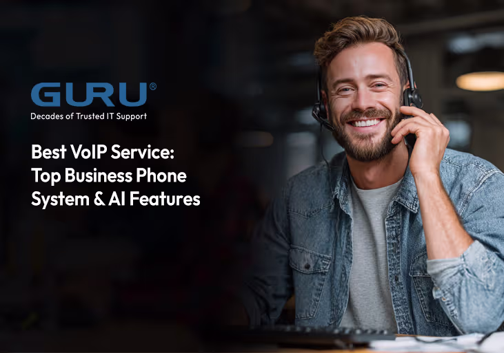 IT security agent working on his powerhouse software.