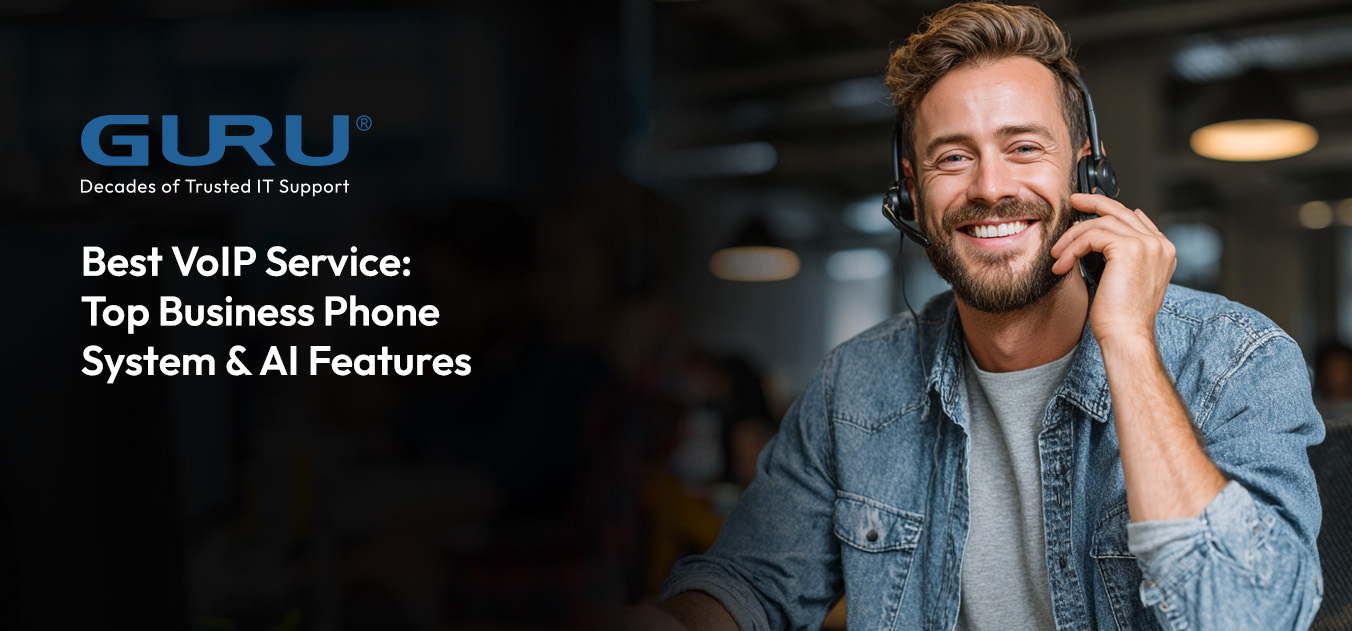 IT security agent working on his powerhouse software.