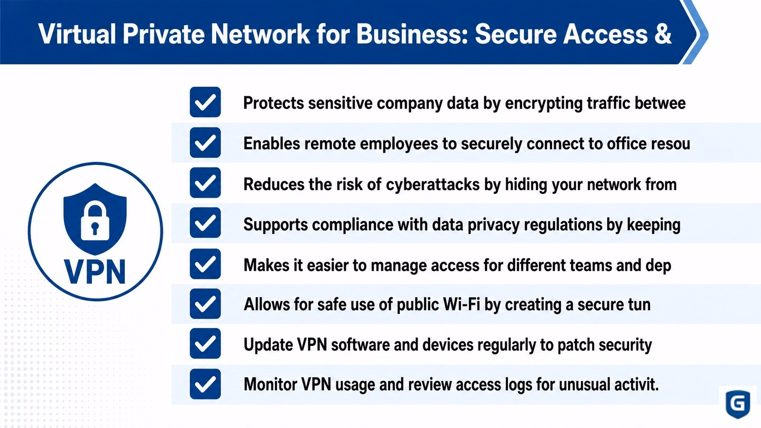 Virtual Private Network for Business: Secure Access &