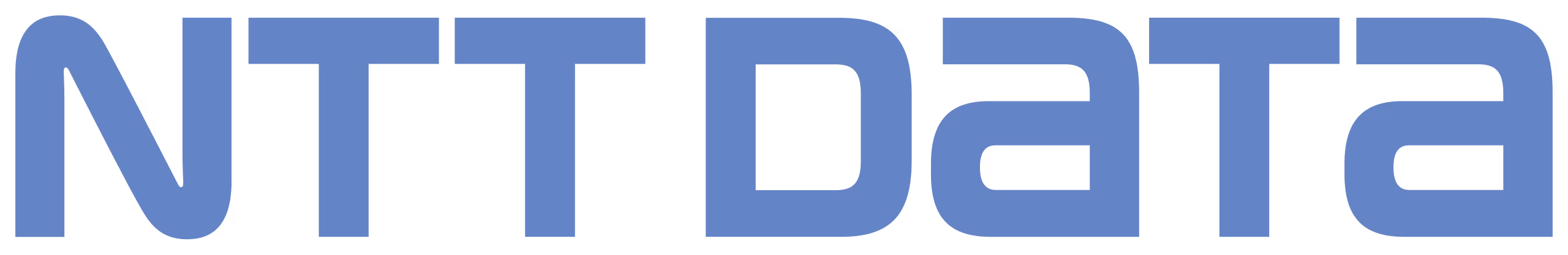 NTT Data company logo in blue text.