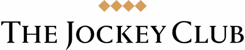 The Jockey Club text logo with four small gold diamond shapes above it.