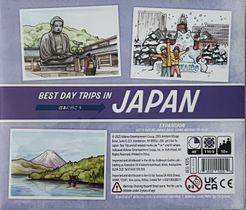 Official box art cover for Let's Go! To Japan: Day Trip board game.