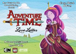 Official box art cover for Love Letter: Adventure Time board game.