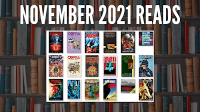 Image for the article: November 2021 Reads - Bookshelf