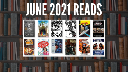 Image for the article: June 2021 Reads - Bookshelf