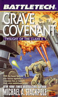 Image for the article: Battletech: Grave Covenant (Twilight of the Clans - Book 2) Review - Bookshelf