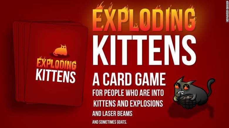Image for the article: Exploding Kittens (Kickstarter Edition) - Geek Dive