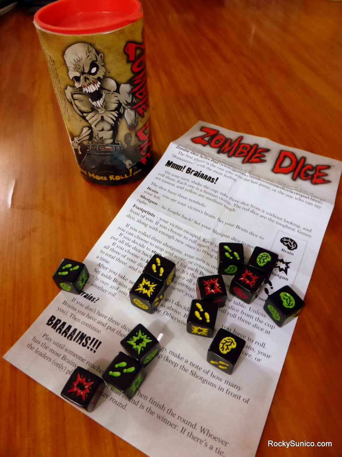Image for the article: Zombie Dice - Geek Dive