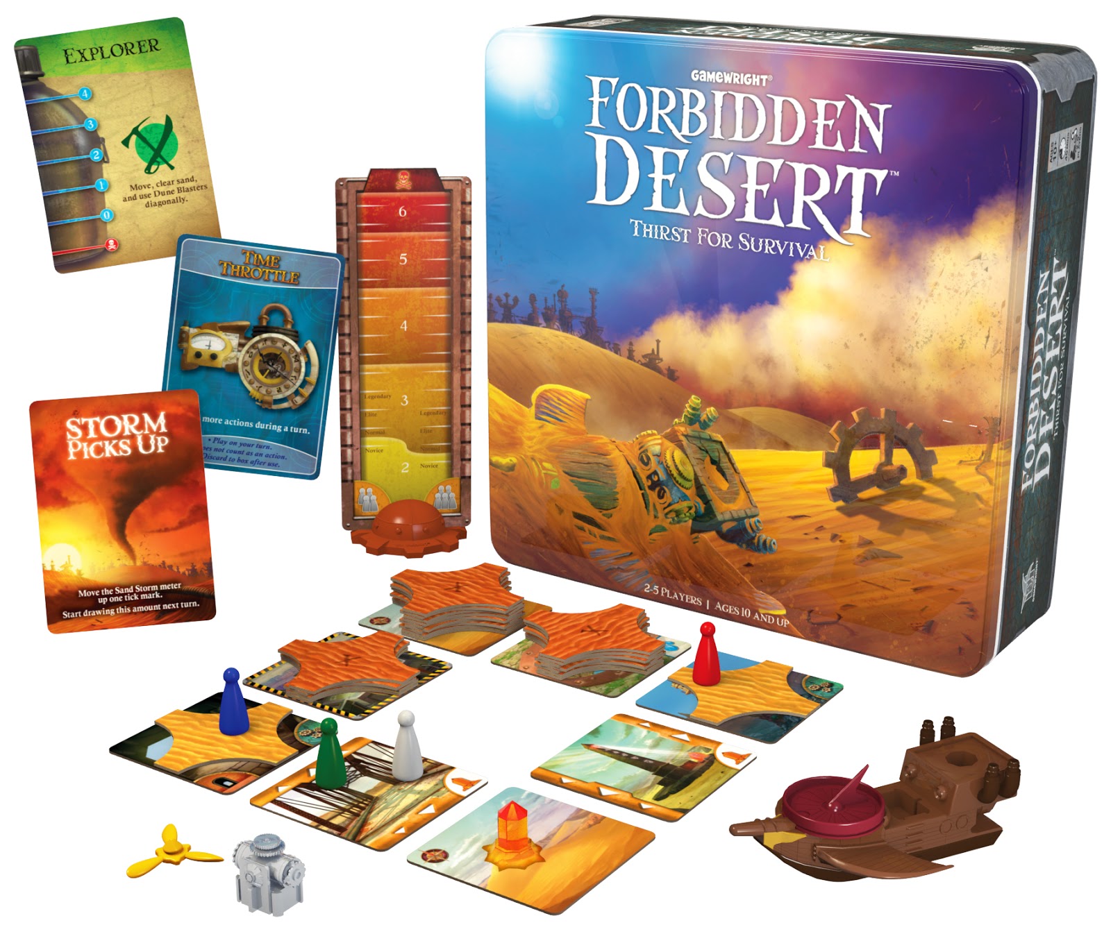 Image for the article: Forbidden Desert - Geek Dive