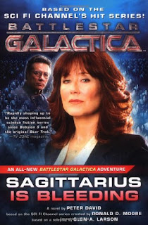 Image for the article: Battlestar Galactica: Sagittarius Is Bleeding Review - Bookshelf
