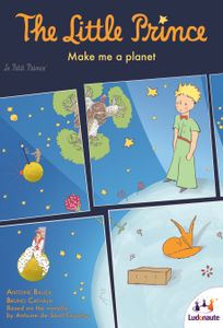 Official box art cover for The Little Prince: Make Me a Planet board game.