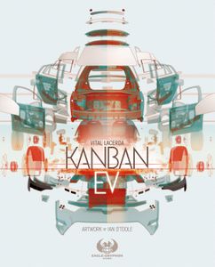 Official box art cover for Kanban EV board game.