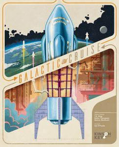 Official box art cover for Galactic Cruise board game.
