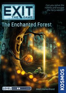 Official box art cover for EXIT: The Game – The Enchanted Forest board game.