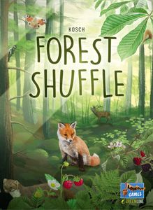 Official box art cover for Forest Shuffle board game.