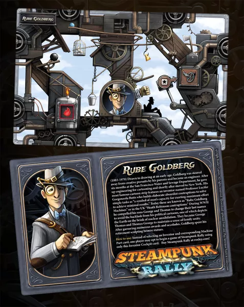 Component or upgrade image for Steampunk Rally: Rube Goldberg.