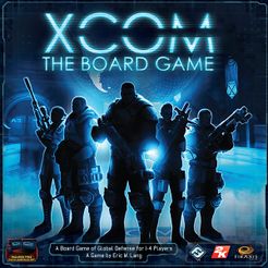 Official box art cover for XCOM: The Board Game board game.