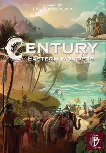 Official box art cover for Century: Eastern Wonders board game.